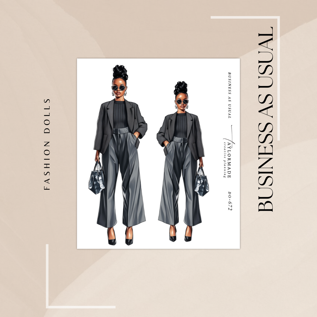 D0-672 Business as Usual Fashion Doll