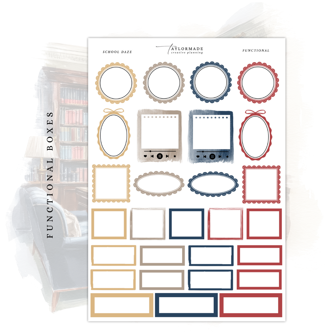 School Daze Weekly Kit