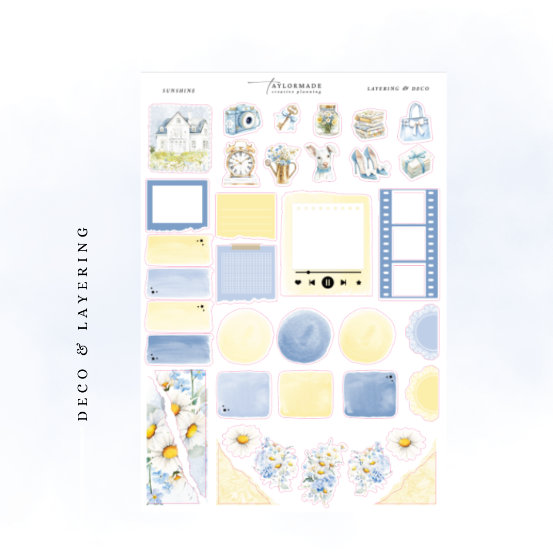 Sunshine Weekly Kit - Gold Foil