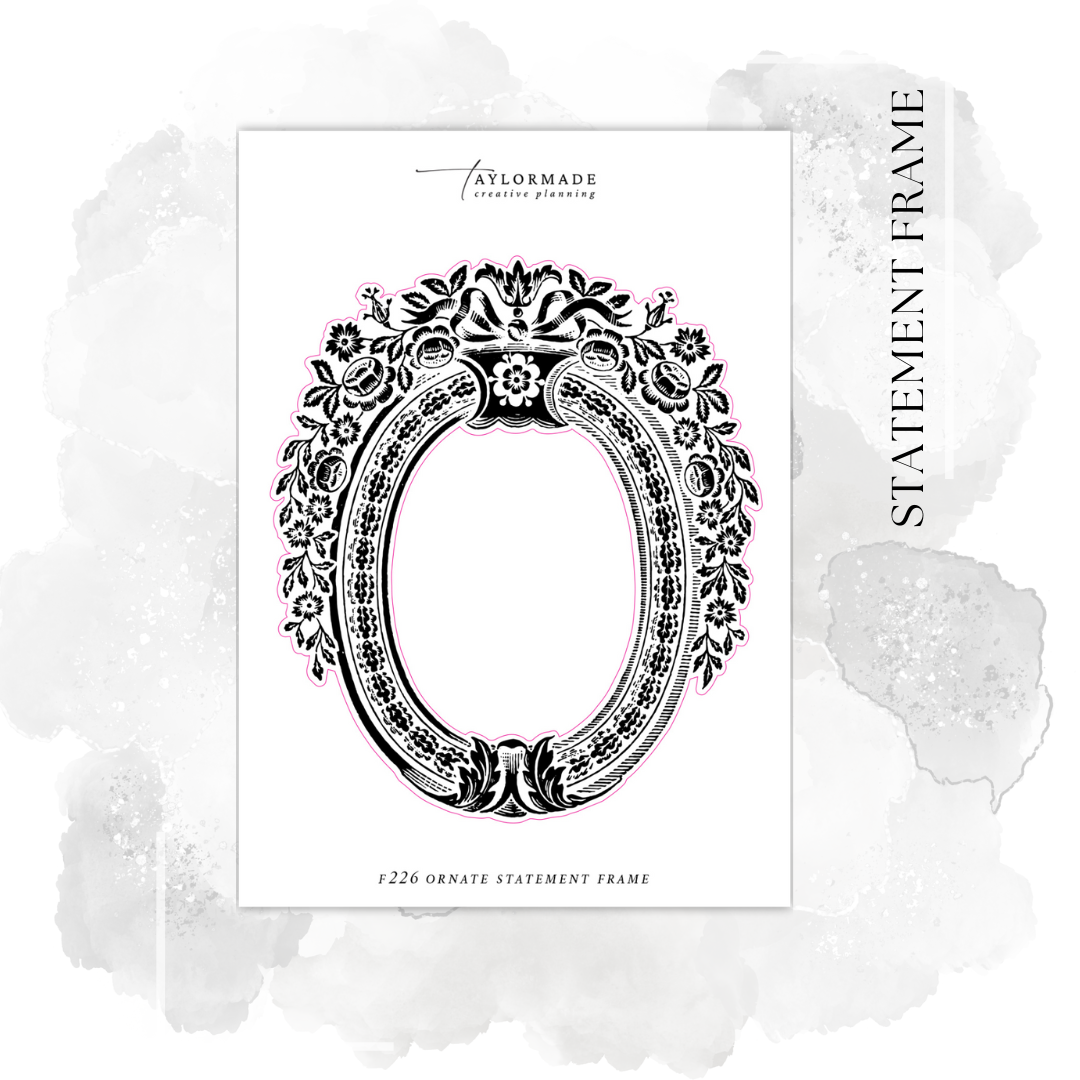 F226 - Foiled Statement Frame