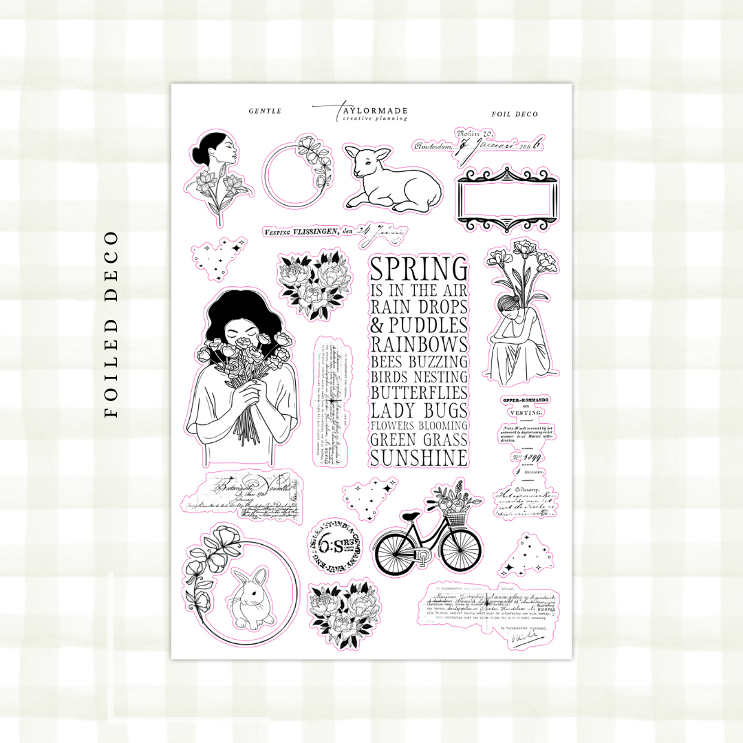 Gentle - Foiled Deco