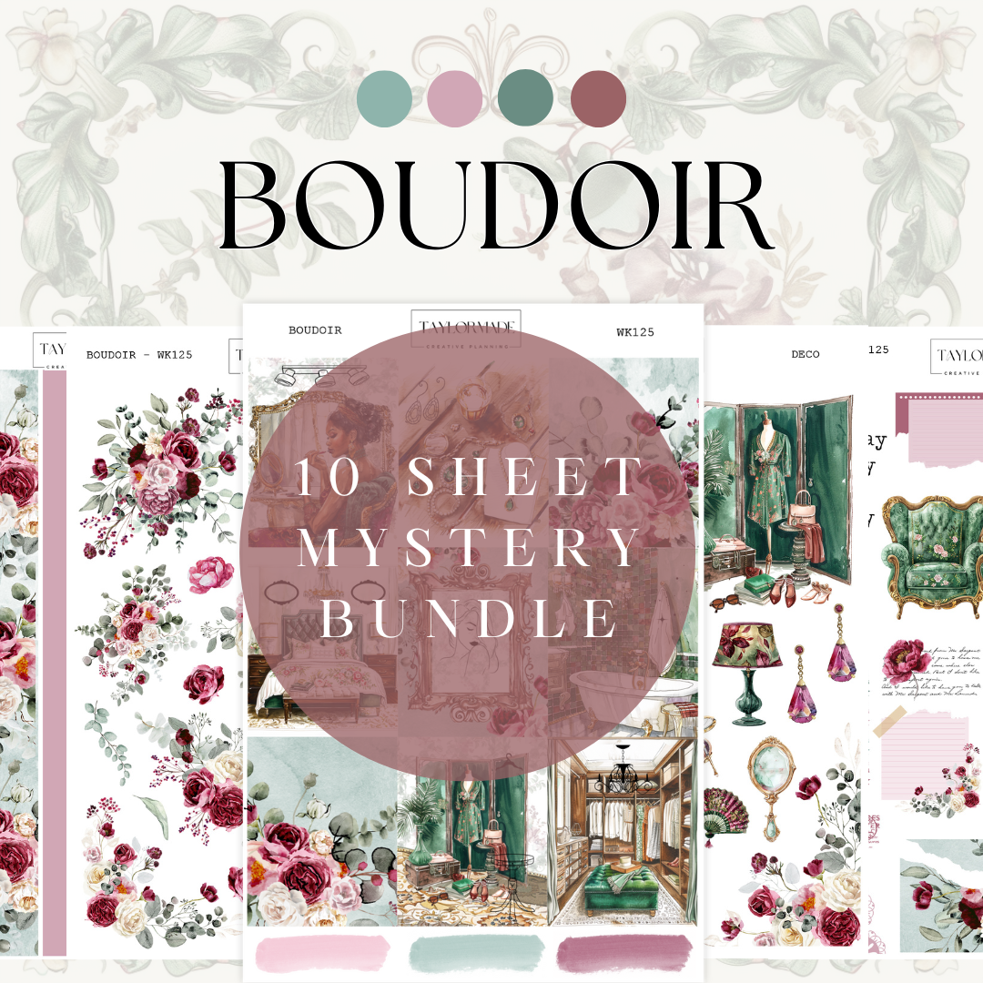 Boudoir Collection - 10 Sheet Bundle