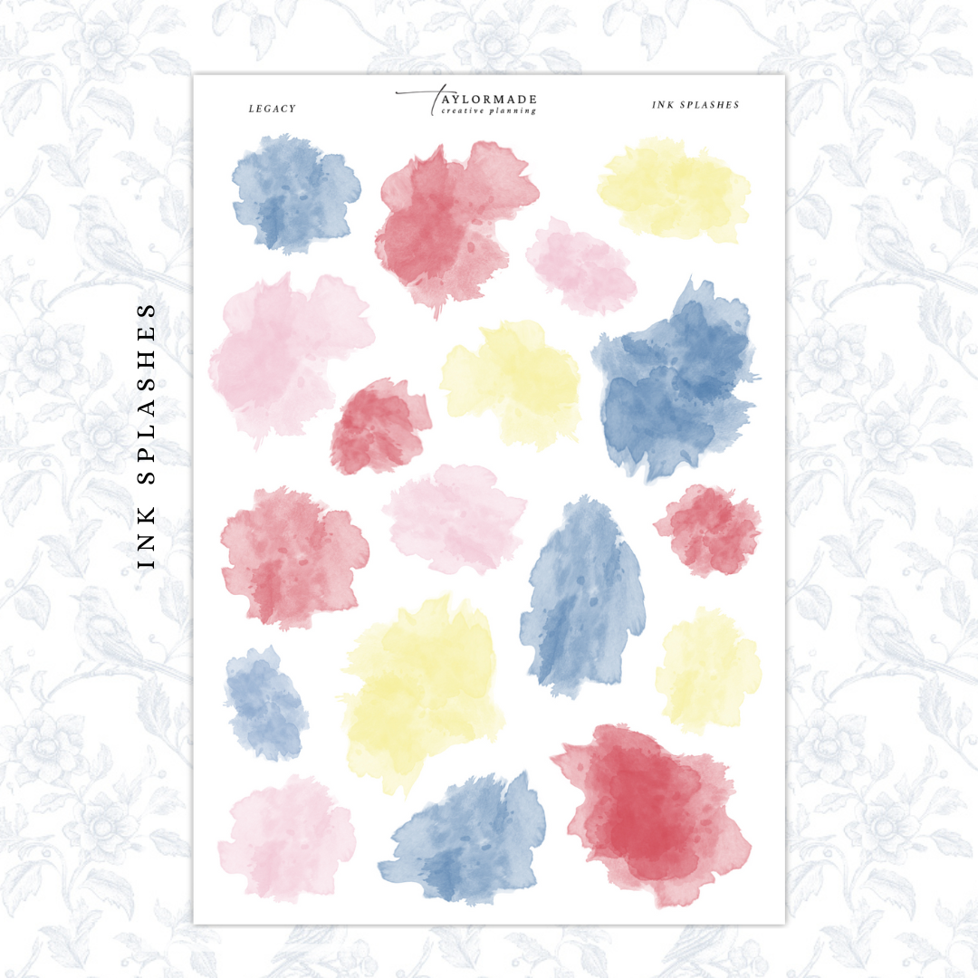 Legacy - Ink Splashes