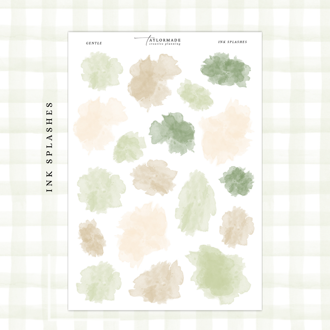 Gentle - Ink Splashes