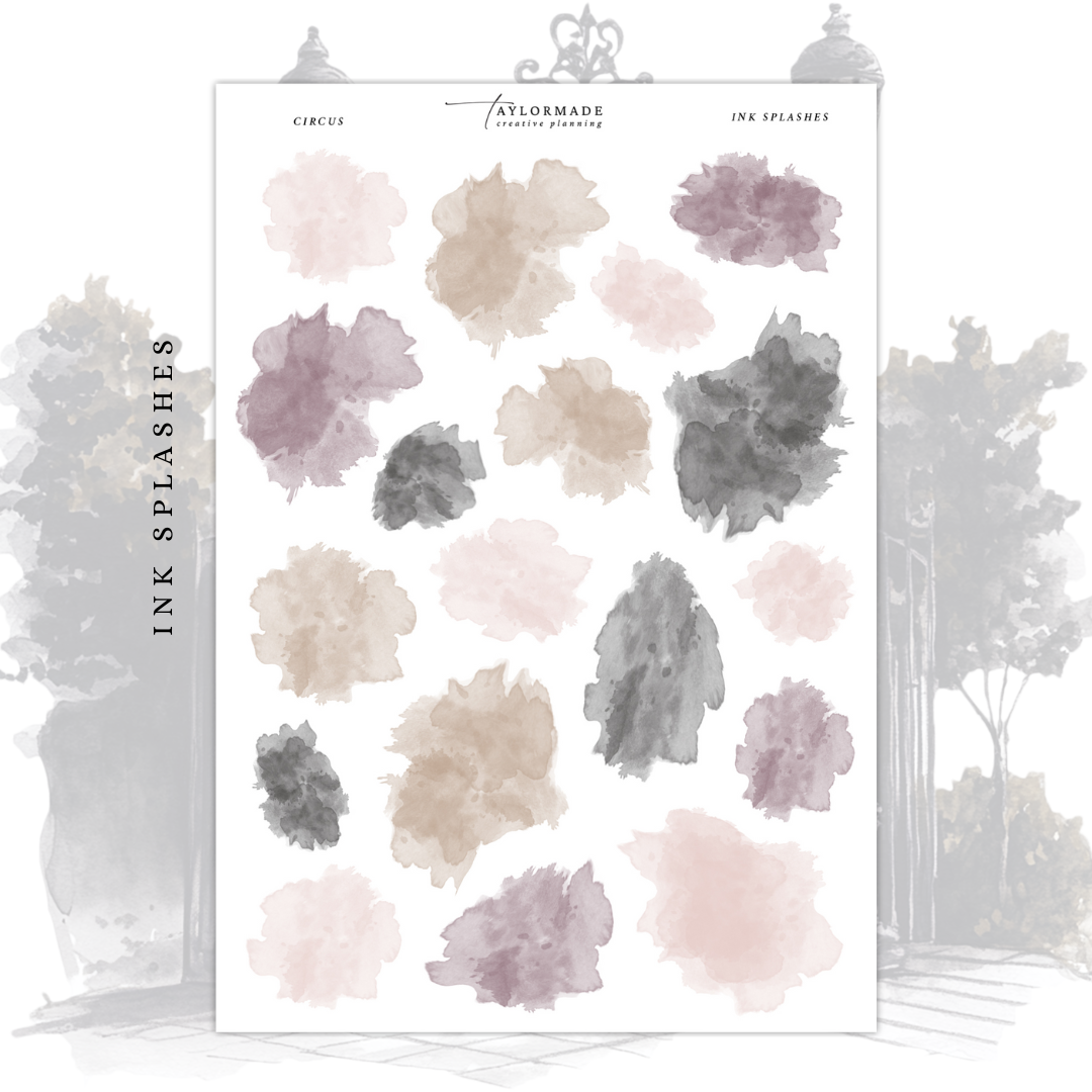 Circus - Ink Splashes