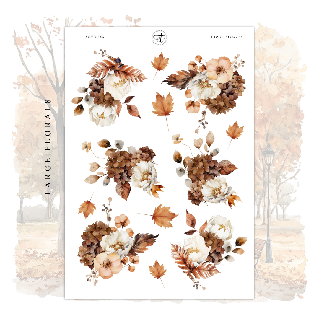 Feuilles - Large Florals