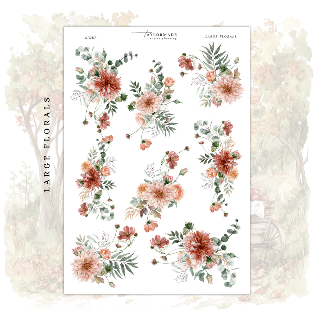 Cider - Large Florals