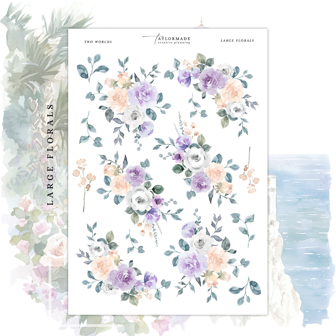 Two Worlds - Large Florals