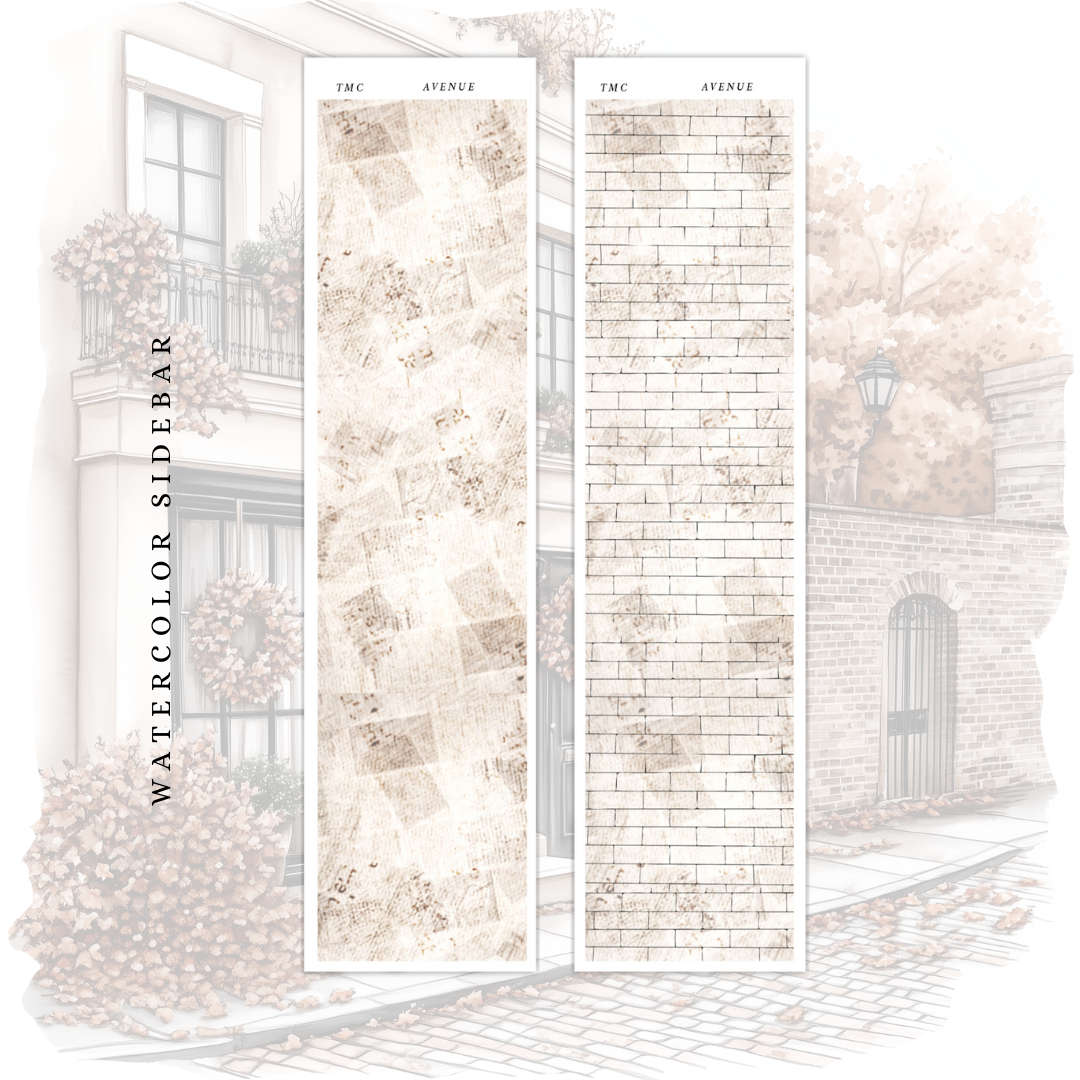 Avenue - Watercolor Sidebar