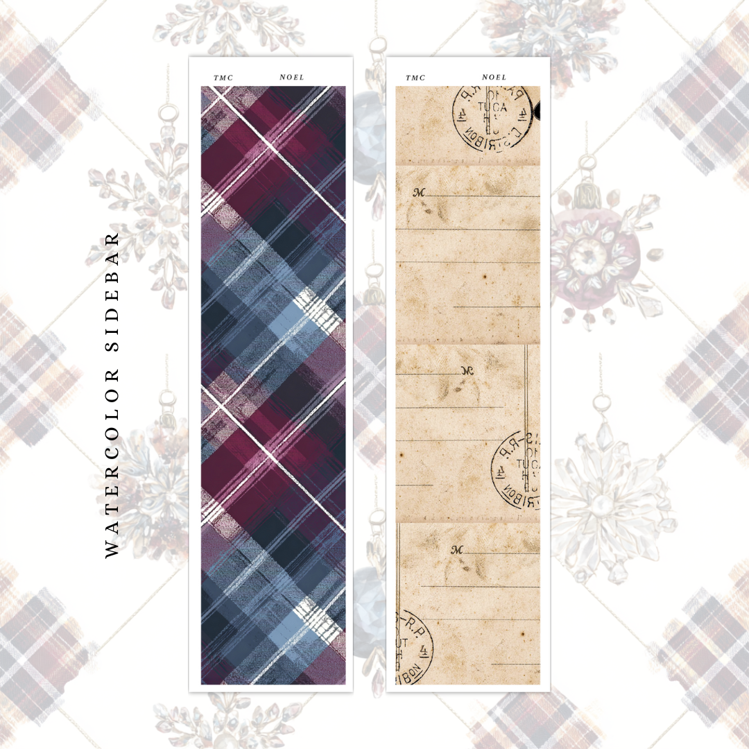 Noel - Watercolor Sidebar