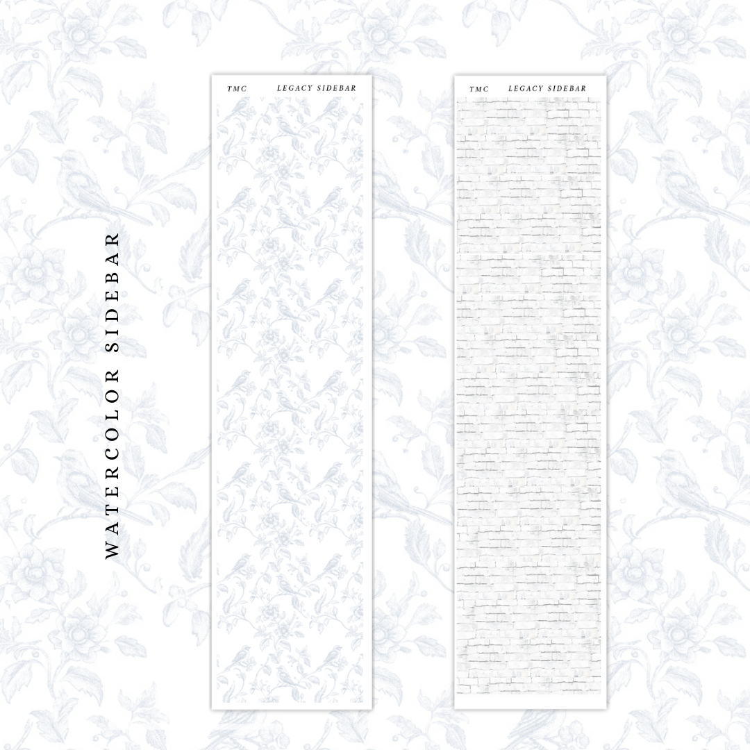 Legacy  - Watercolor Sidebar