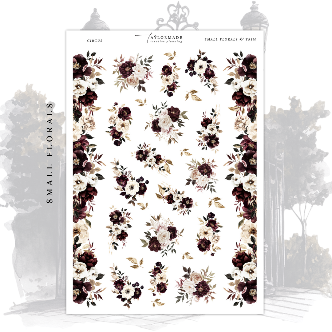 Circus - Small Florals & Trim