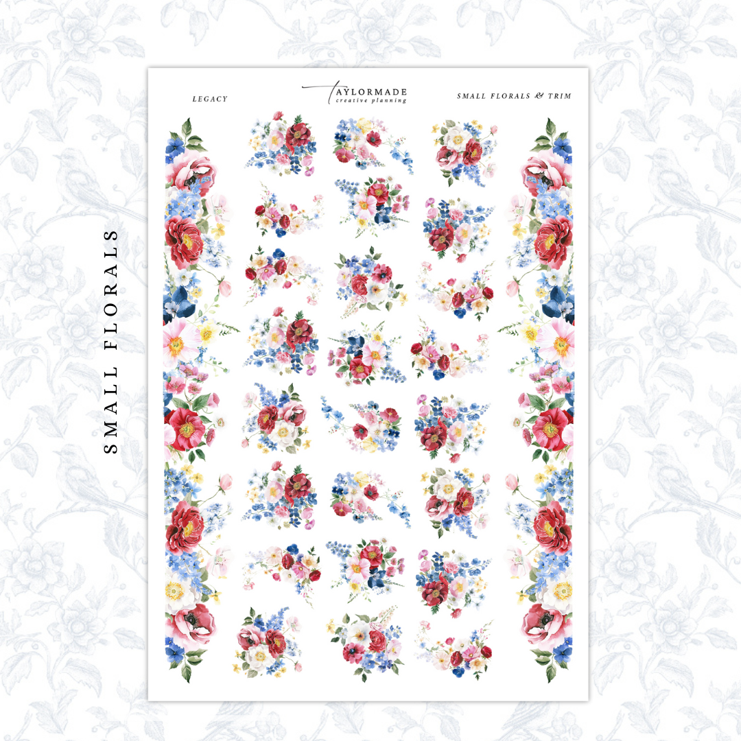 Legacy - Small Florals & Trim