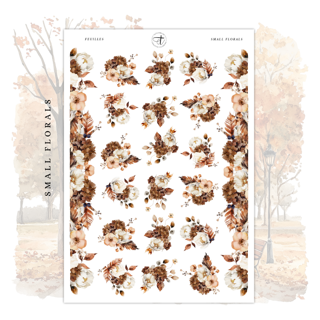 Feuilles - Small Florals & Trim