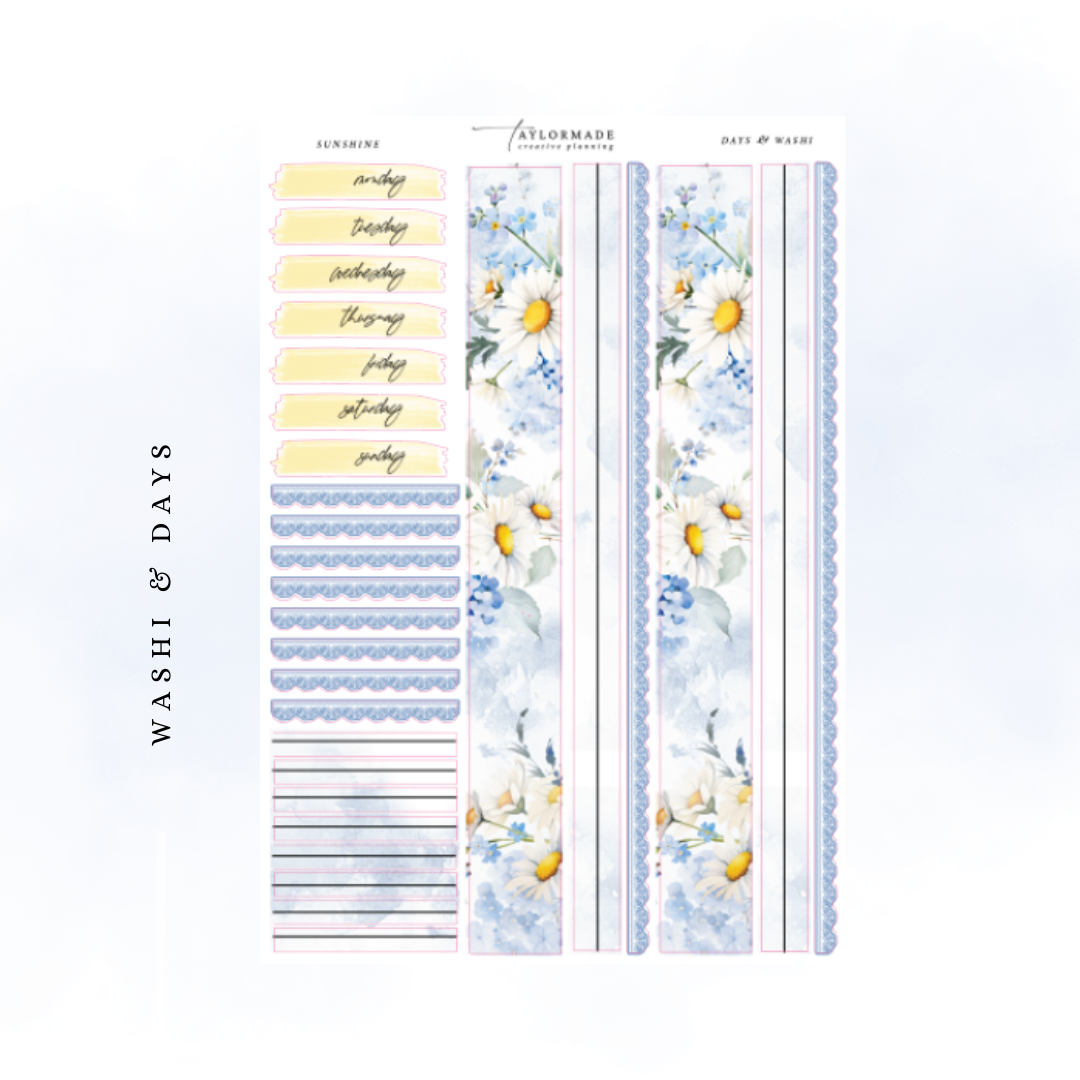 Sunshine Weekly Kit - Gold Foil