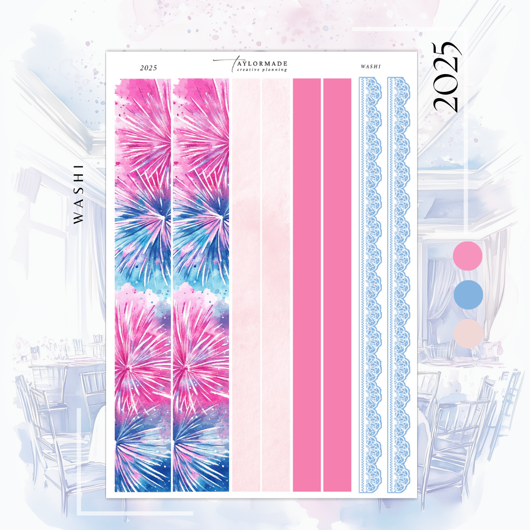 2025 - Washi Strips