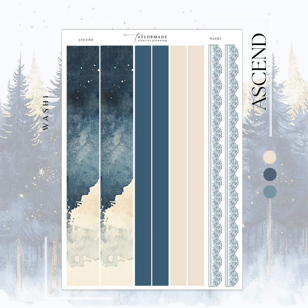 Ascend - Washi Strips