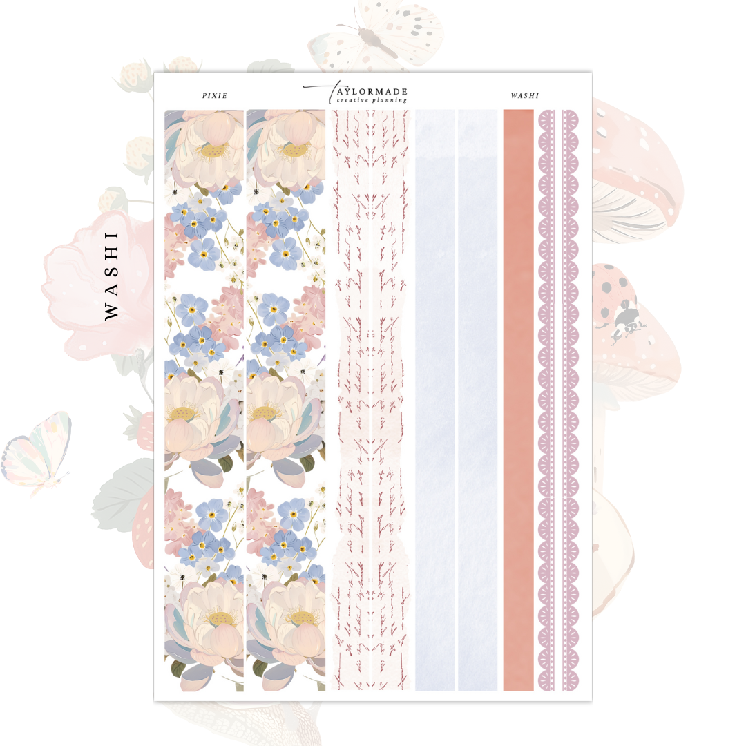 Pixie - Washi Strips