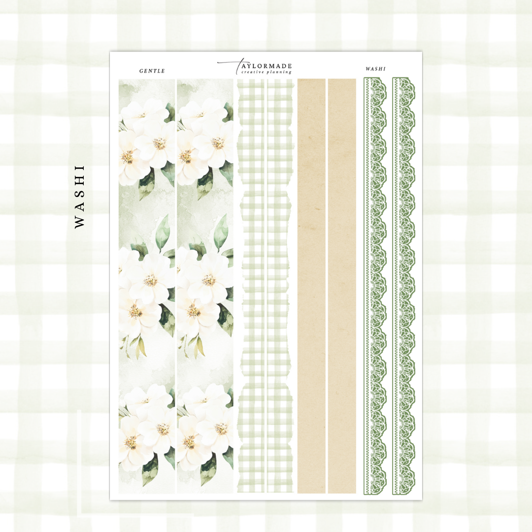 Gentle - Washi Strips