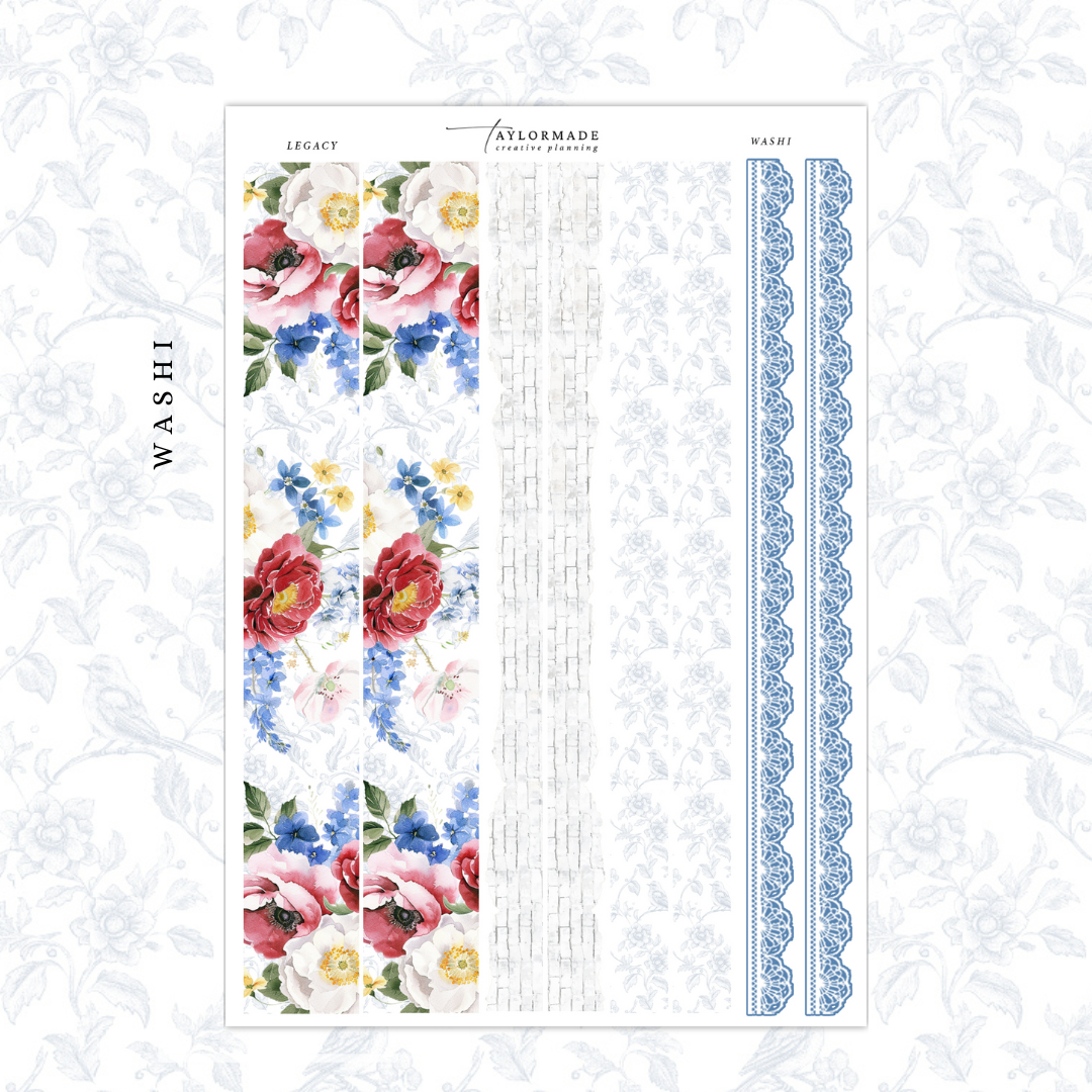 Legacy - Washi Strips
