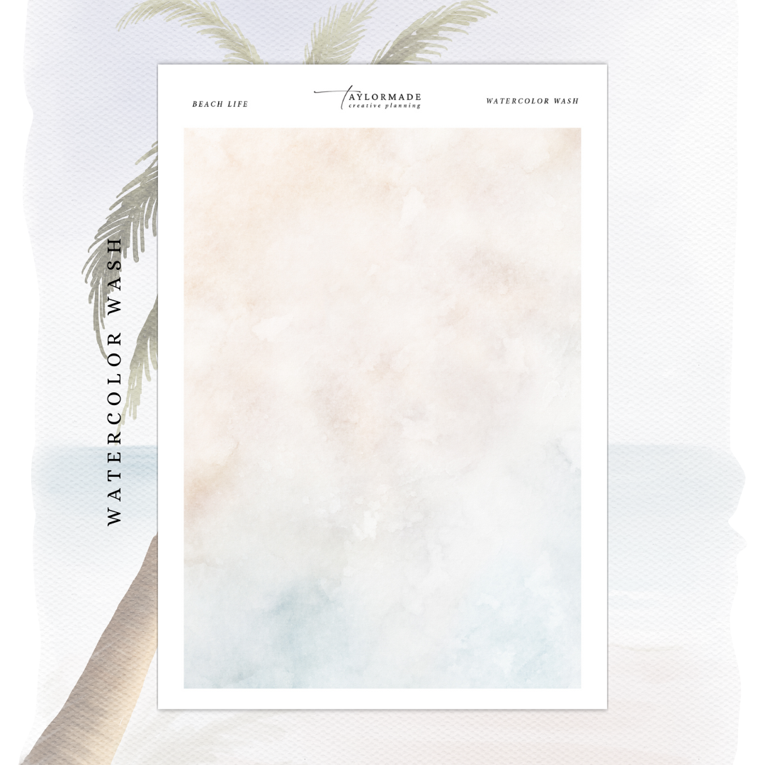 Beach Life -  Washi Pattern