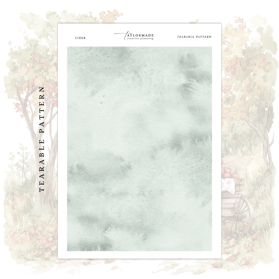 Cider - Tearable Pattern