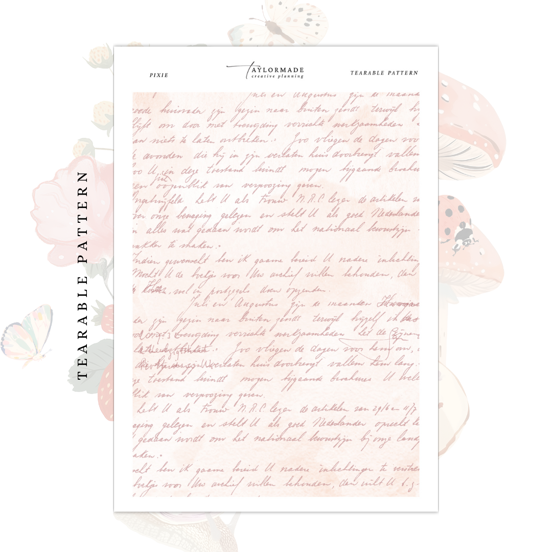 Pixie -  Tearable Pattern