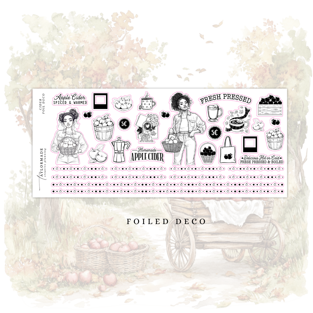 Cider - Foiled Deco