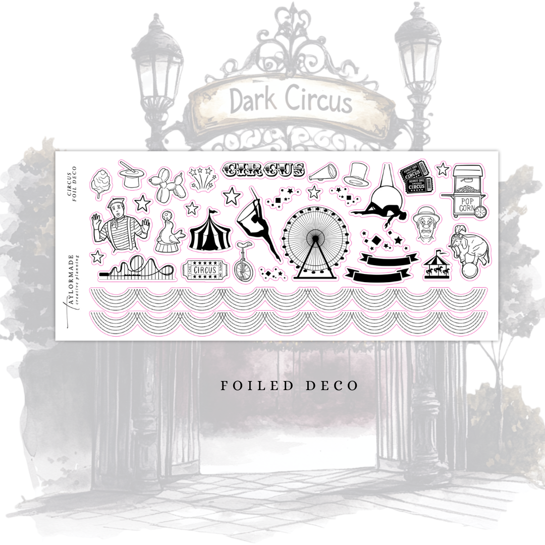 Circus - Foiled Deco