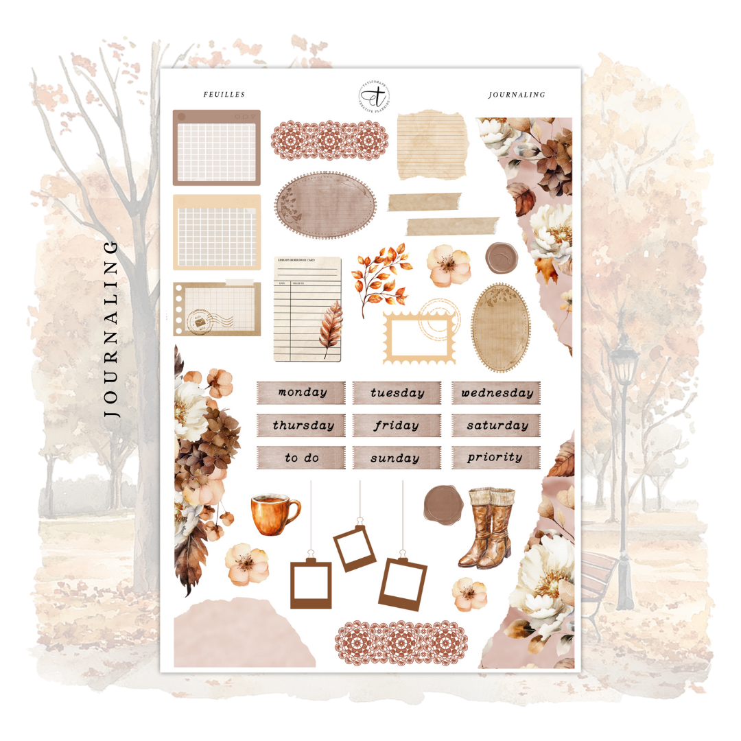 Feuilles - Journaling