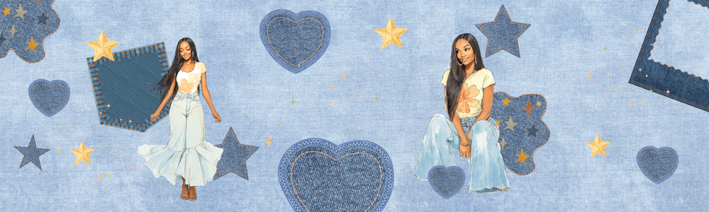 Denim Fashion Dolls