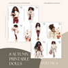 Autumn Printable Dolls Volume 4