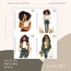 Autumn Printable Dolls Volume 1