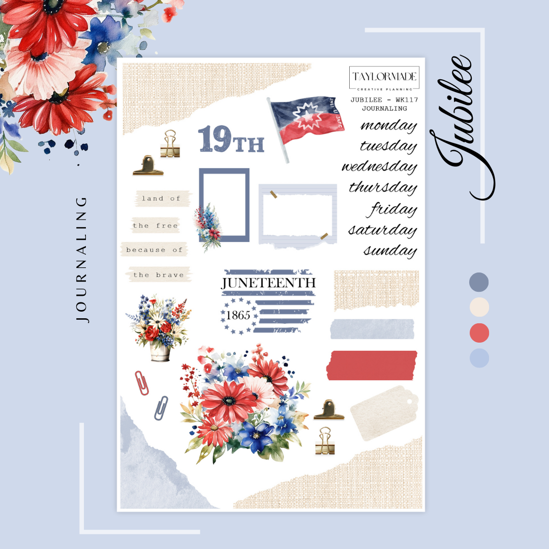 WK117 - Journaling - Jubilee Add-On Sheet