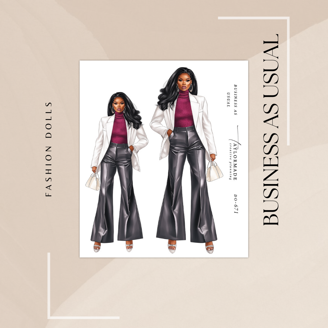 D0-671 Business as Usual Fashion Doll