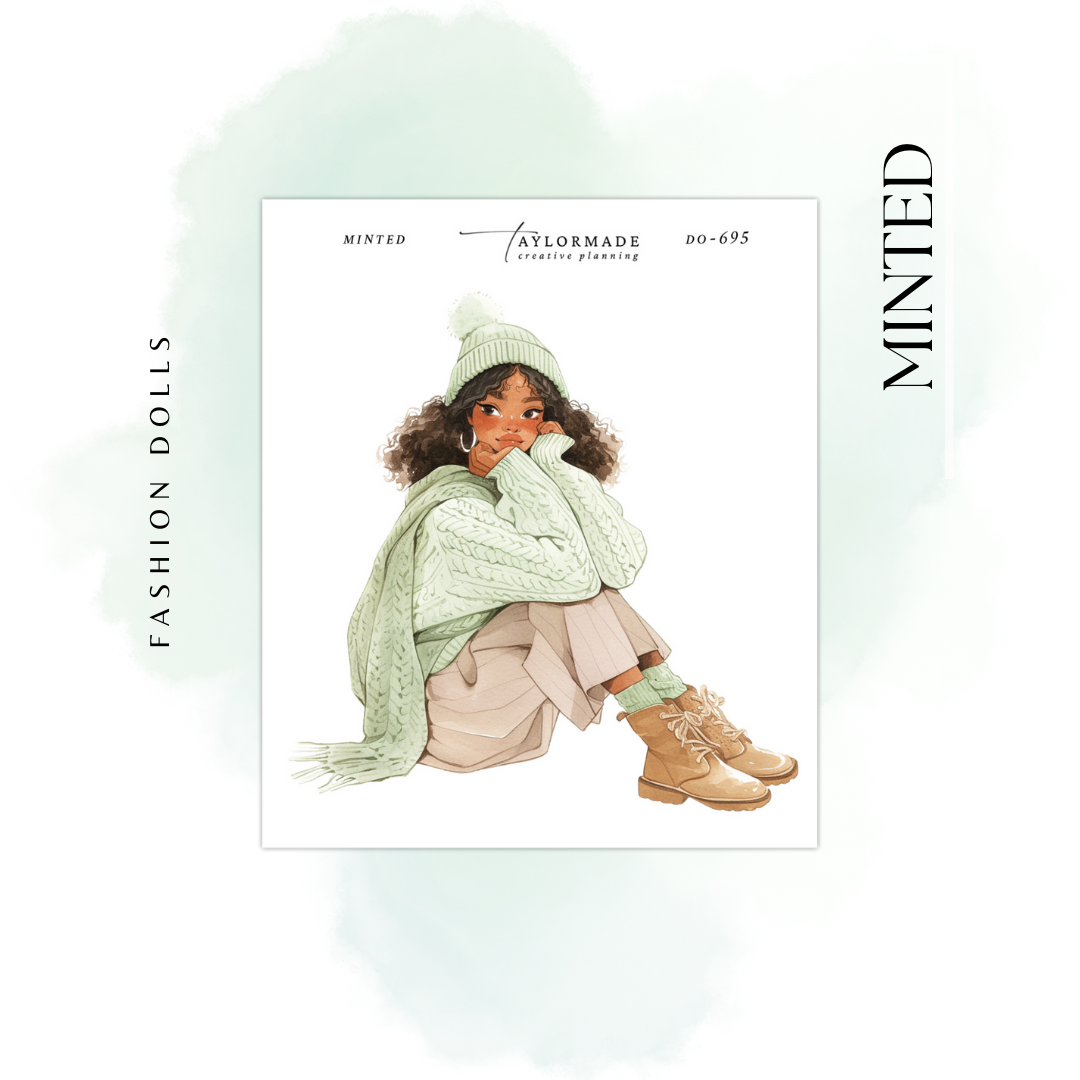 D0-695 Minted Fashion Doll