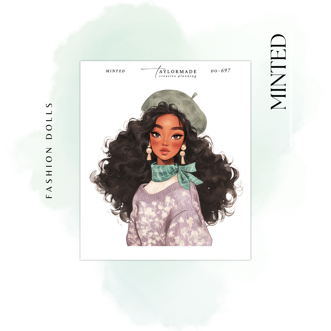 D0-697 Minted Fashion Doll