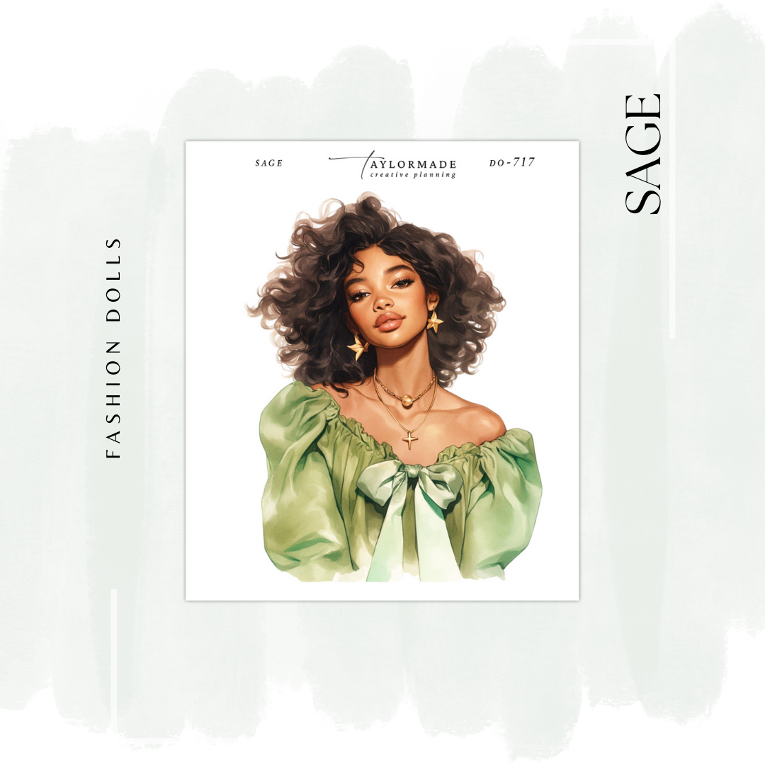 D0-717  Sage Fashion Doll