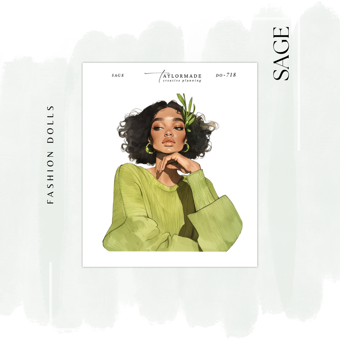 D0-718  Sage Fashion Doll