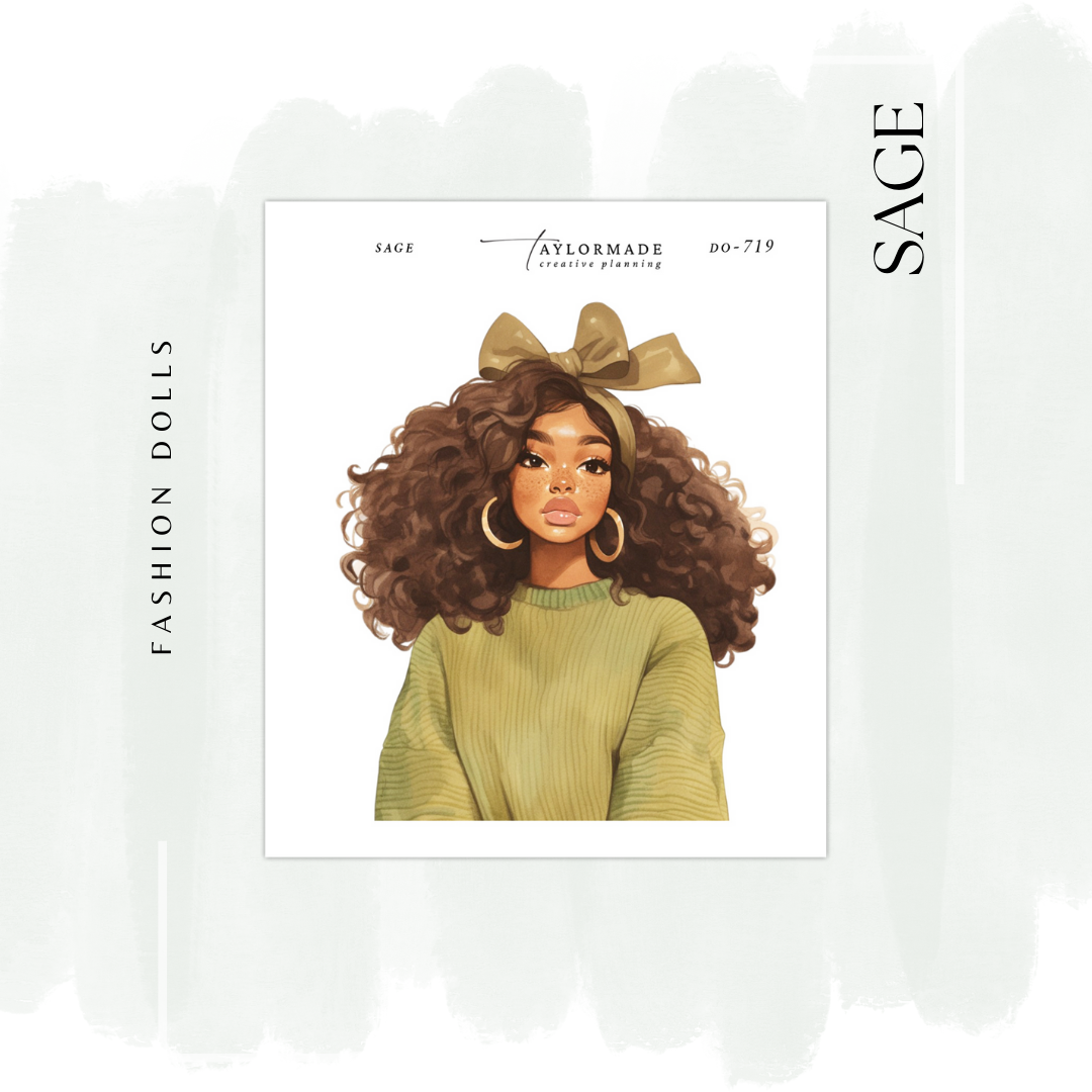 D0-719  Sage Fashion Doll