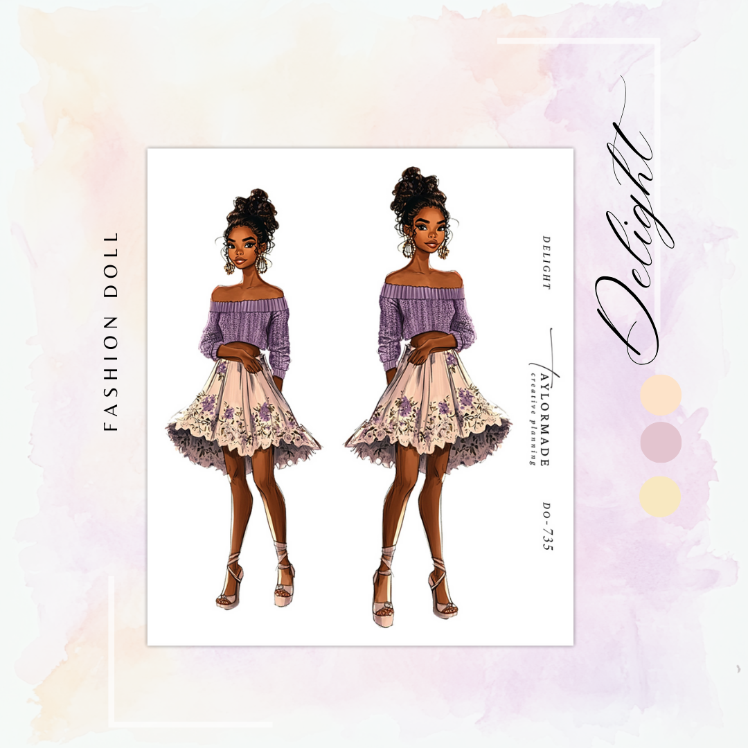 D0-735  Delight Fashion Doll