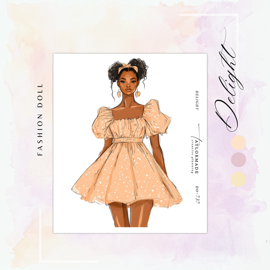 D0-737   Delight Fashion Doll