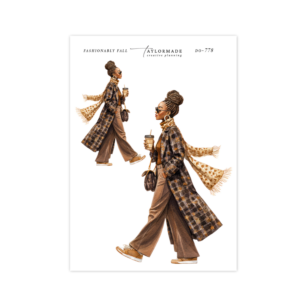 D0-778  Fashionably Fall Fashion Doll