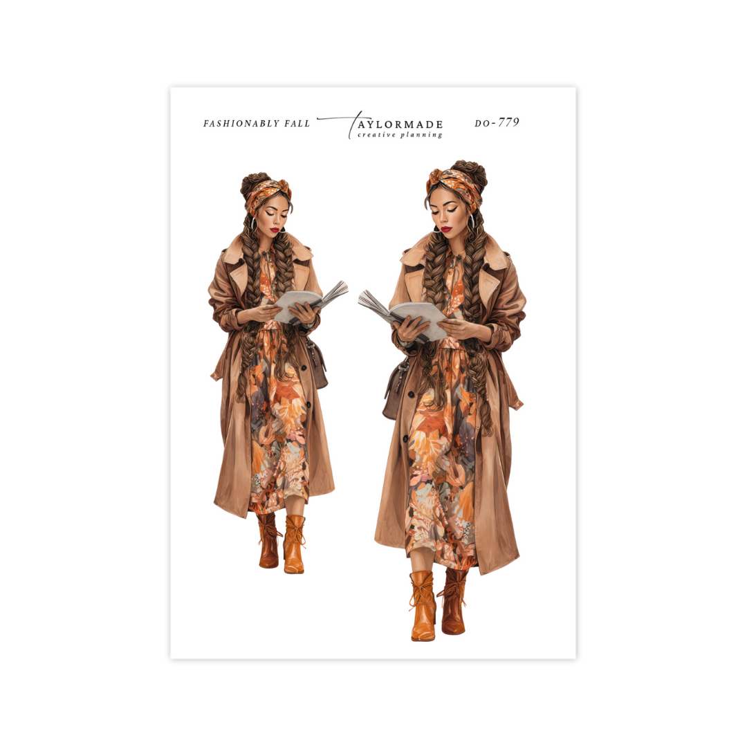 D0-779  Fashionably Fall Fashion Doll