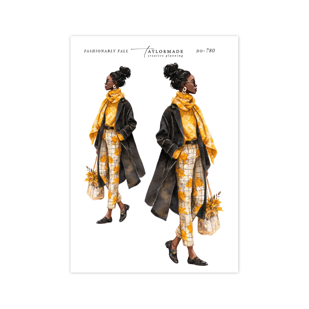 D0-780 Fashionably Fall Fashion Doll