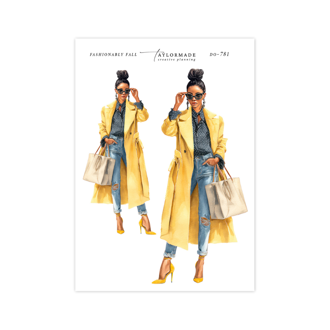 D0-781 Fashionably Fall Fashion Doll