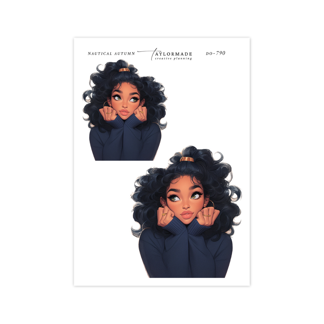 D0-790 Nautical Fall Fashion Doll