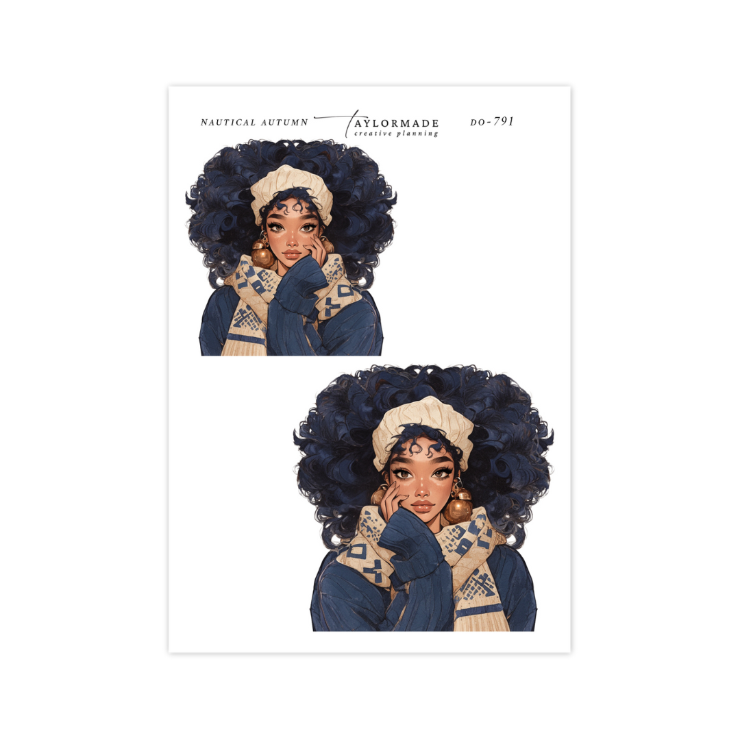 D0-791 Nautical Fall Fashion Doll