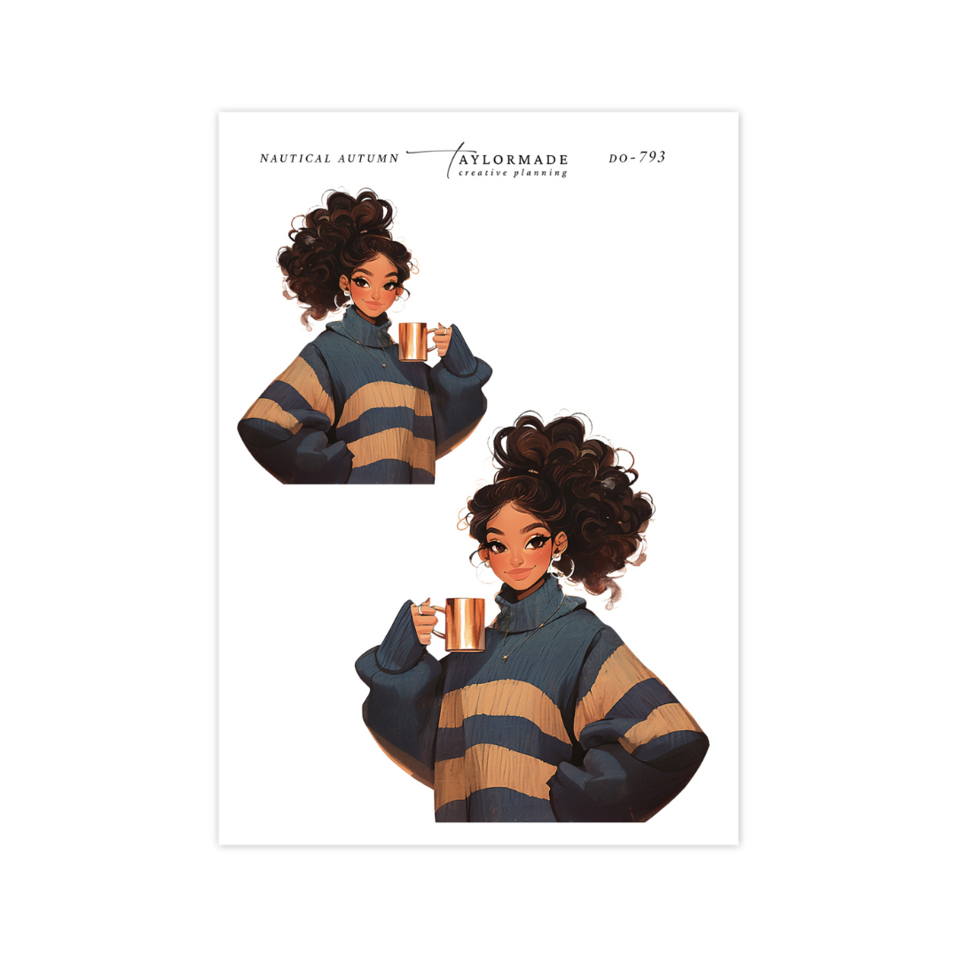 D0-793 Nautical Fall Fashion Doll