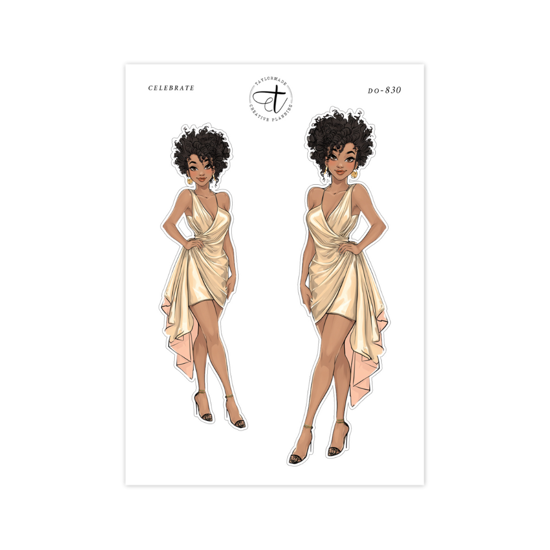 D0-830 Celebrate Fashion Doll